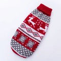 Big Dog Sweater Winter Warm Christmas Clothes for Small Medium Large Dogs Golden Retriever Rottweiler Corgi Cat Pullover Jumper